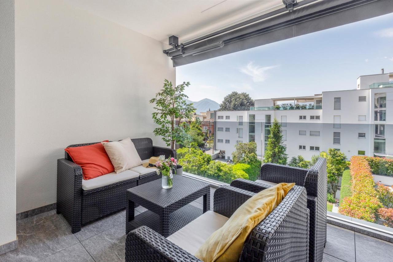 Sasso Boretto, Luxury Holiday Apartments 阿斯科纳 外观 照片