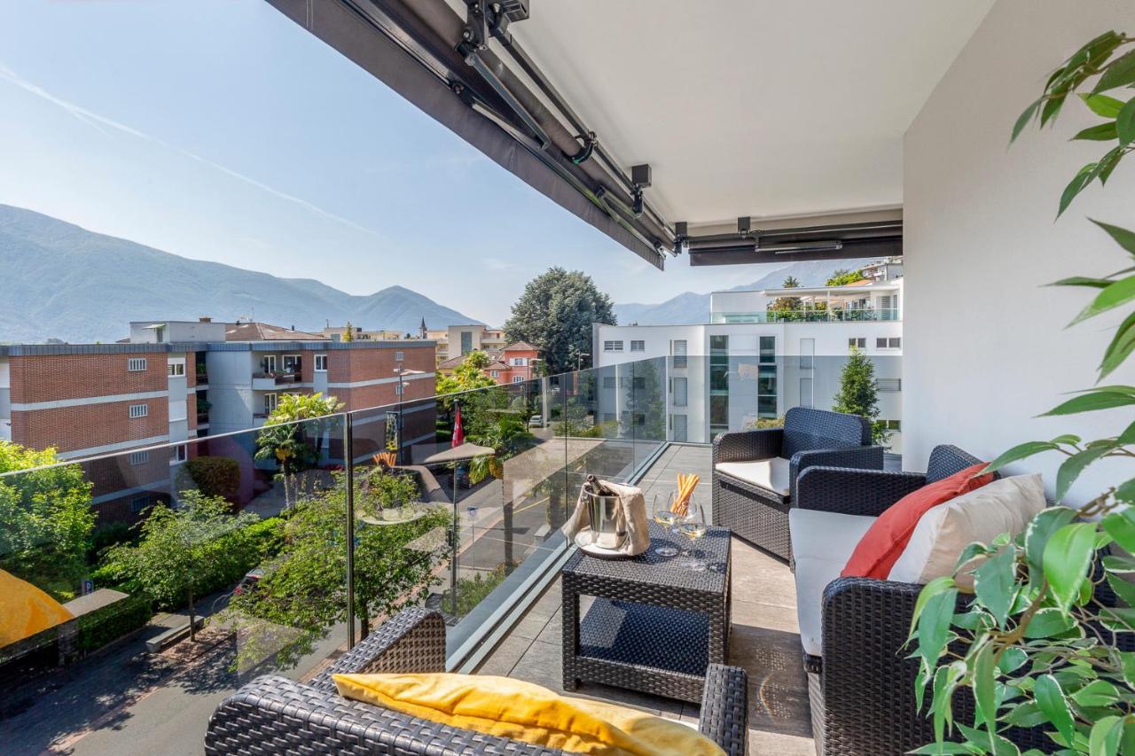 Sasso Boretto, Luxury Holiday Apartments 阿斯科纳 外观 照片