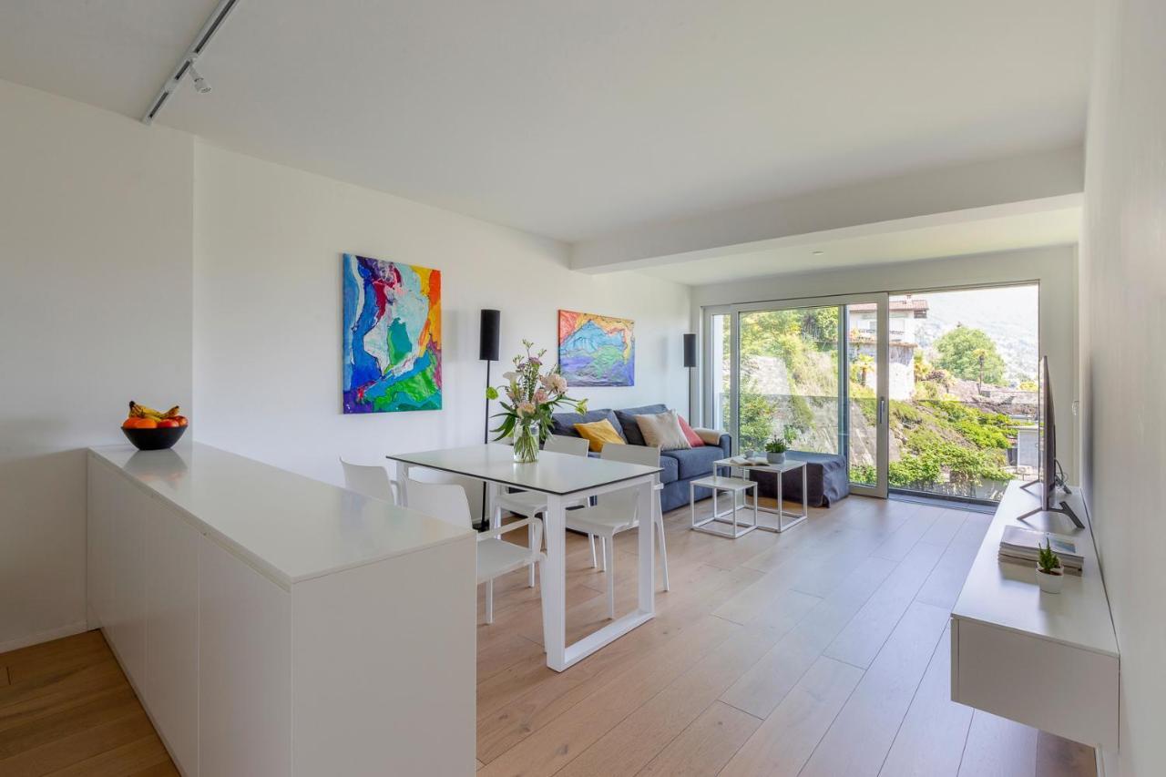 Sasso Boretto, Luxury Holiday Apartments 阿斯科纳 外观 照片