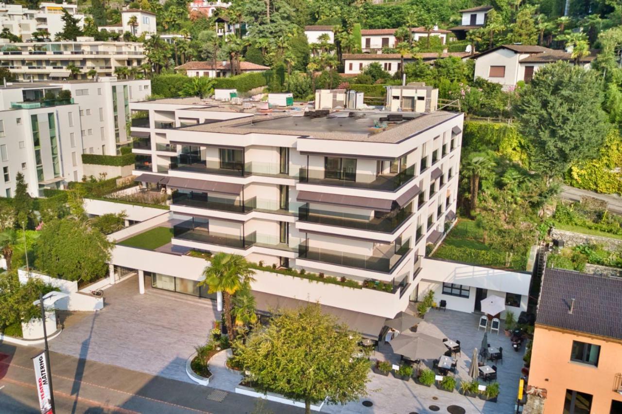 Sasso Boretto, Luxury Holiday Apartments 阿斯科纳 外观 照片
